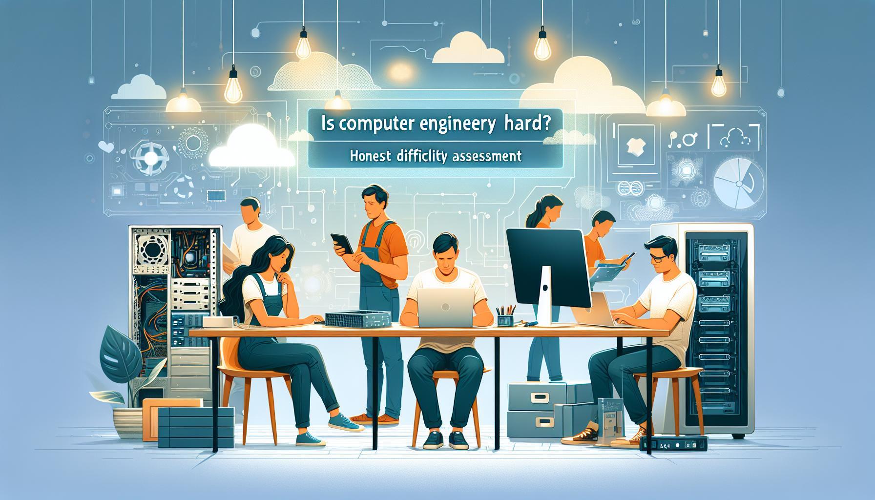 Is Computer Engineering Hard? Honest Difficulty Assessment
