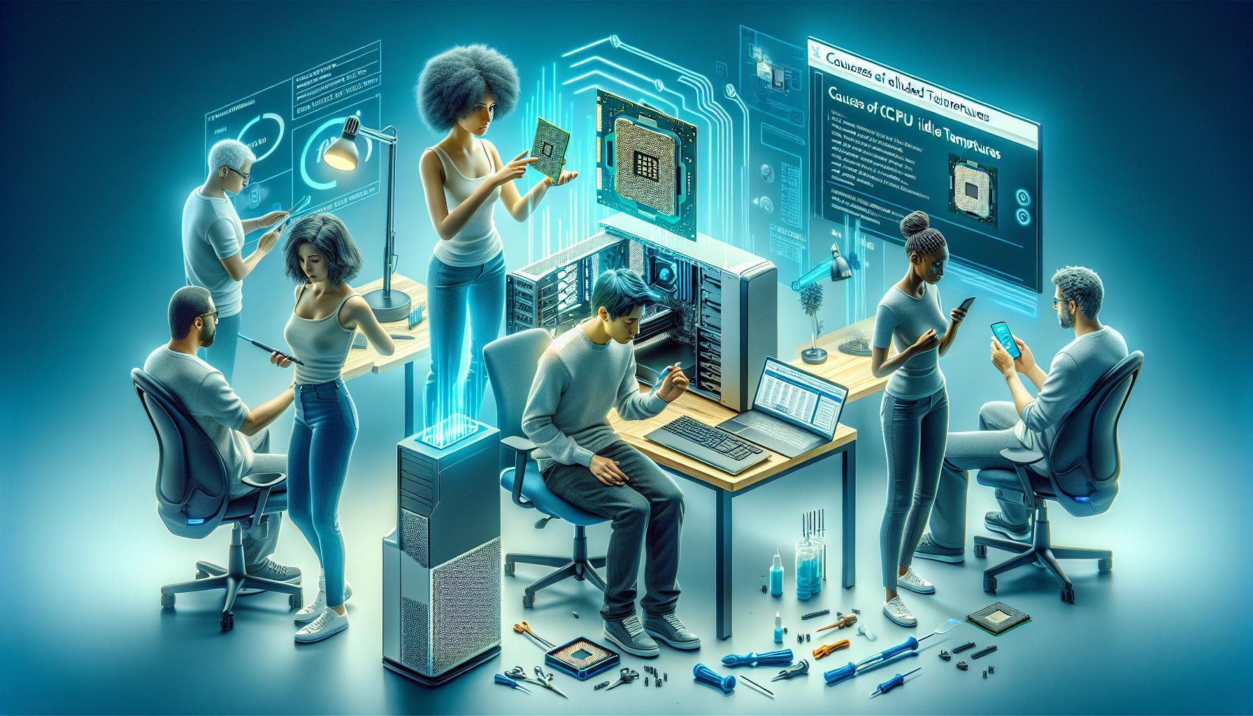 Common Causes of Elevated CPU Idle Temperatures