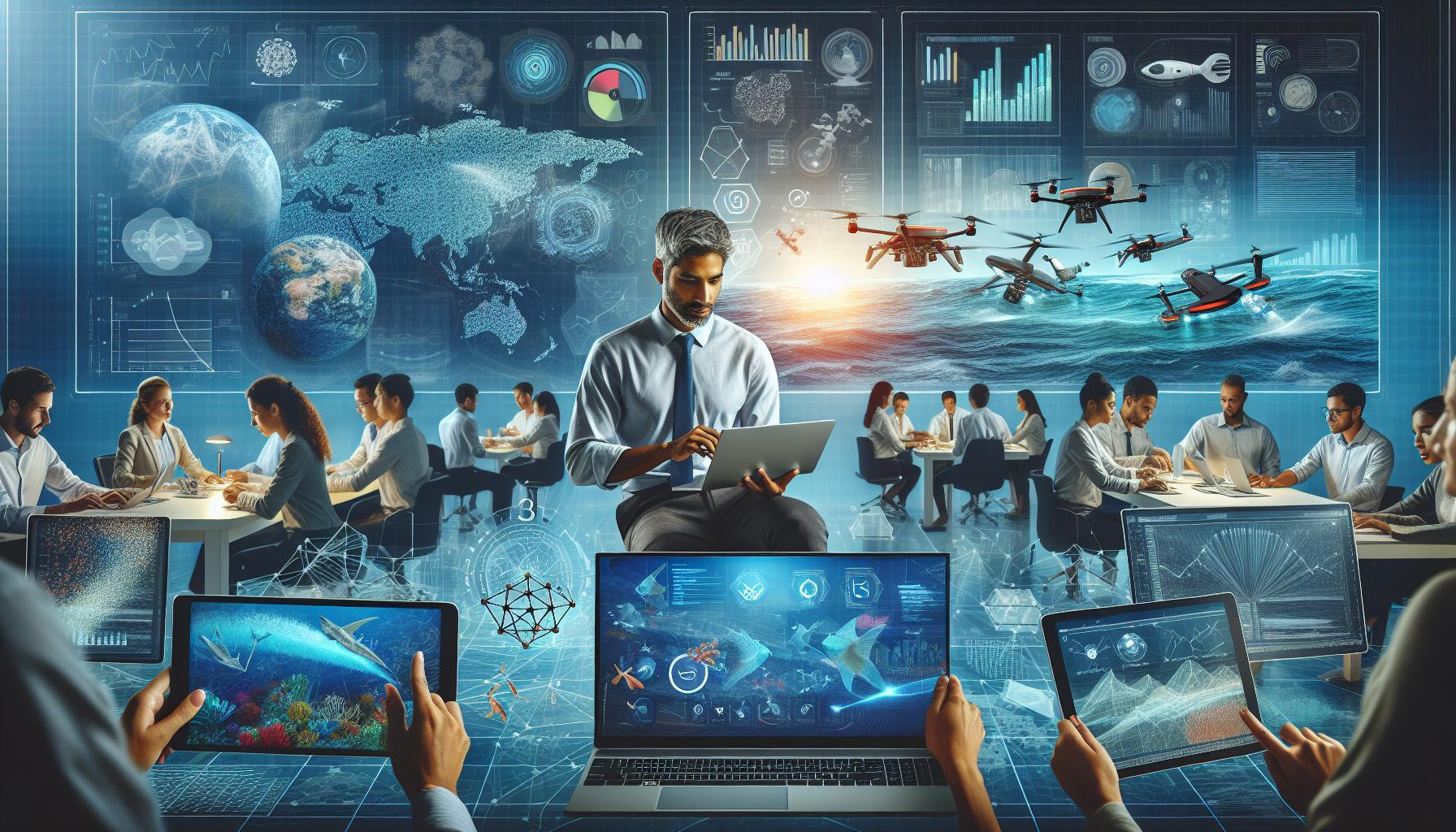 Diverse Fields of Study Within Oceanography