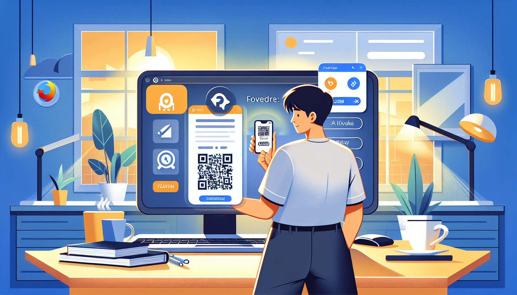 How to Use the Firefox Pair QR Code Feature