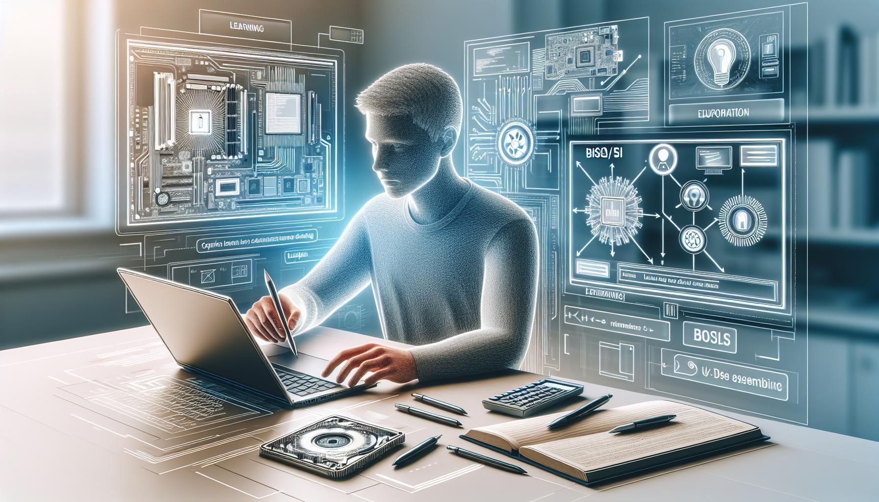 Navigating BIOS/UEFI Settings for HP Laptops