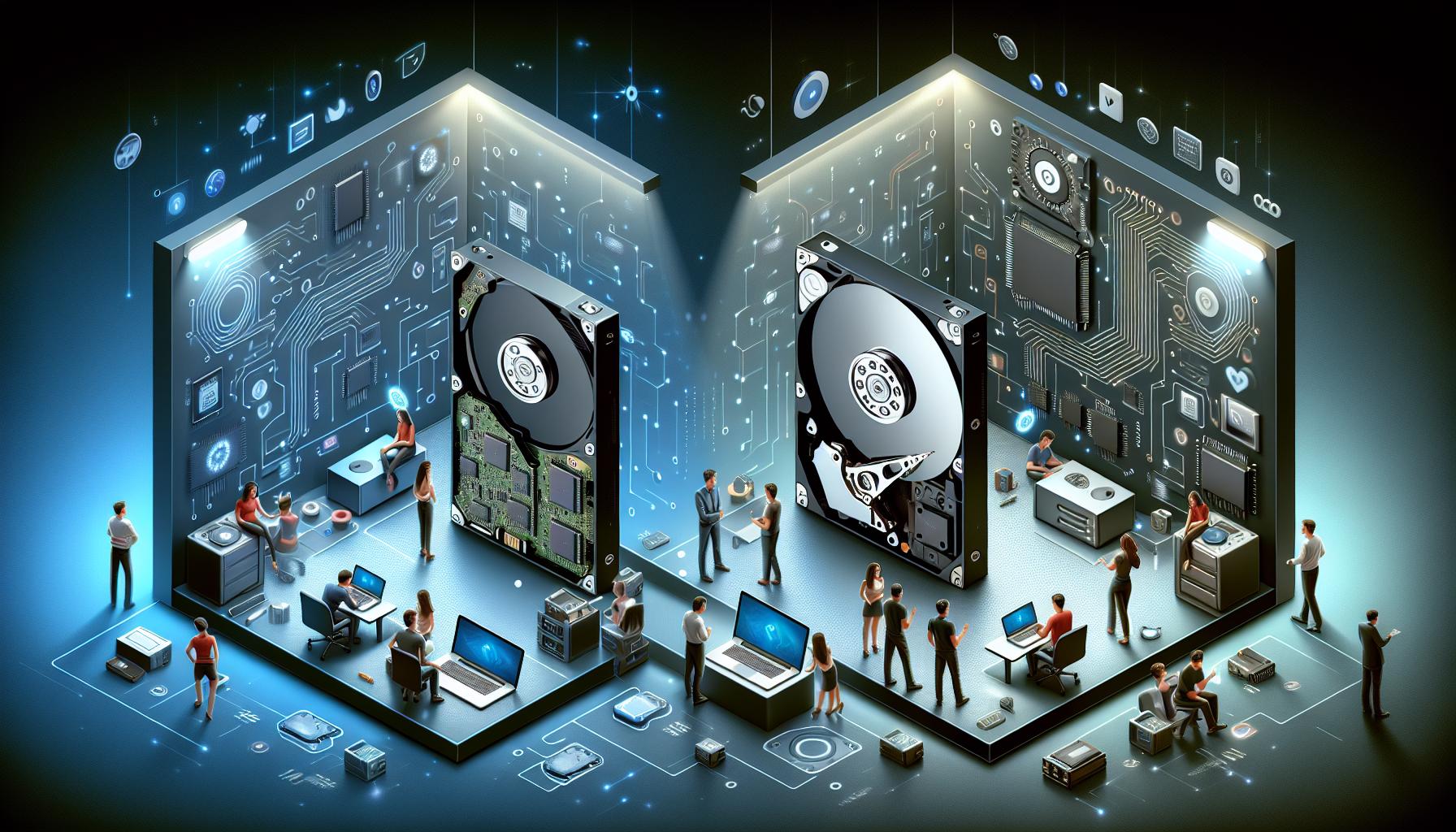 Types of Fixed Disks: HDDs vs. SSDs