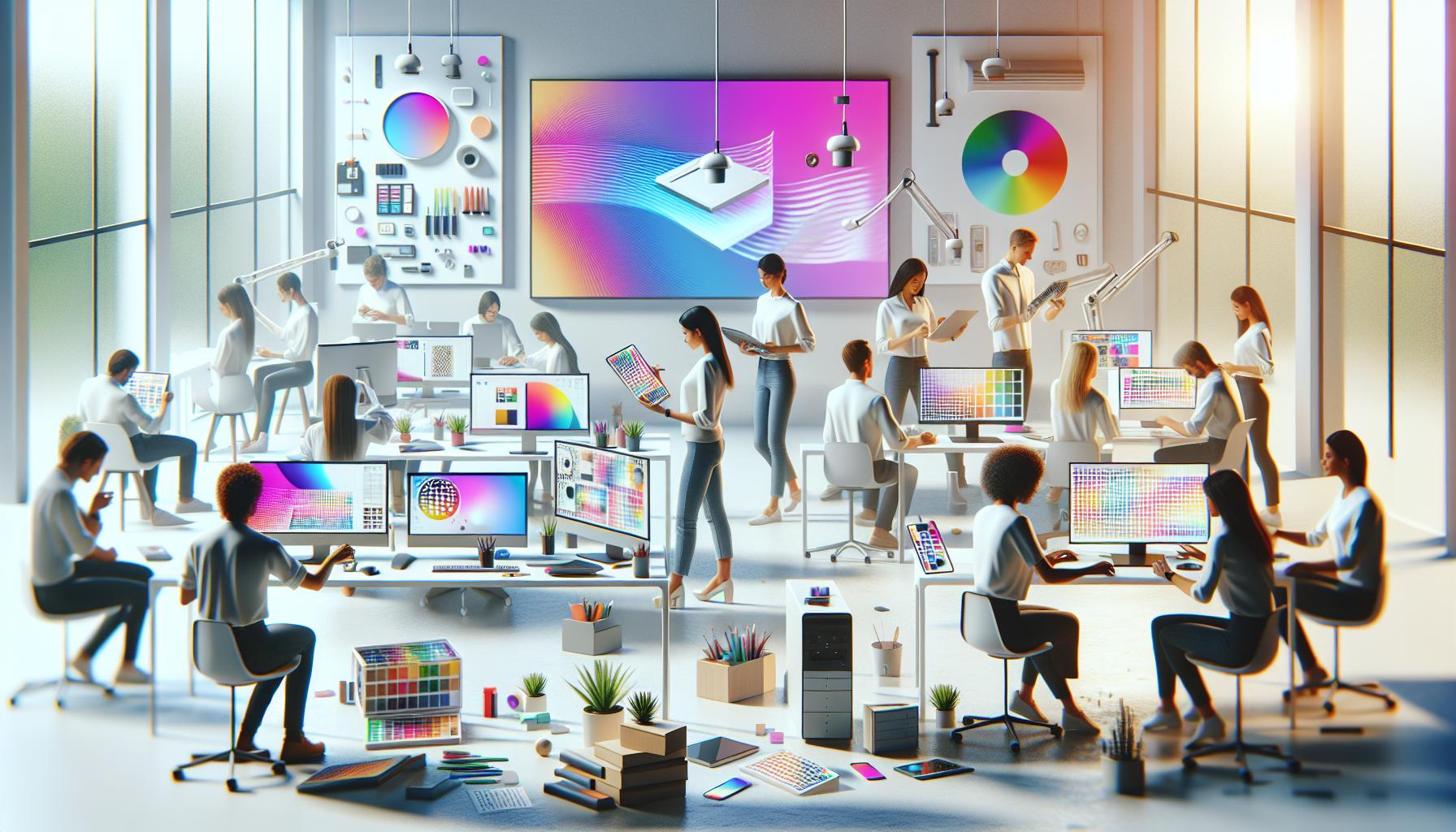Understanding Vibrant Color Perception in Screens
