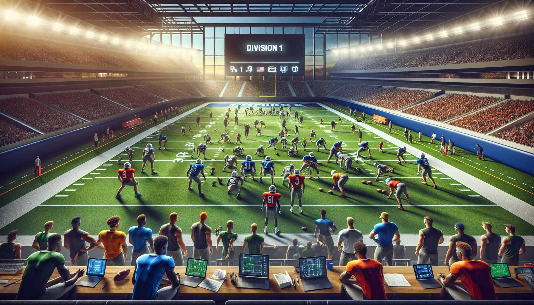 What is Division 1 in College Football?