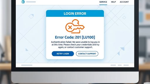 login error illustration